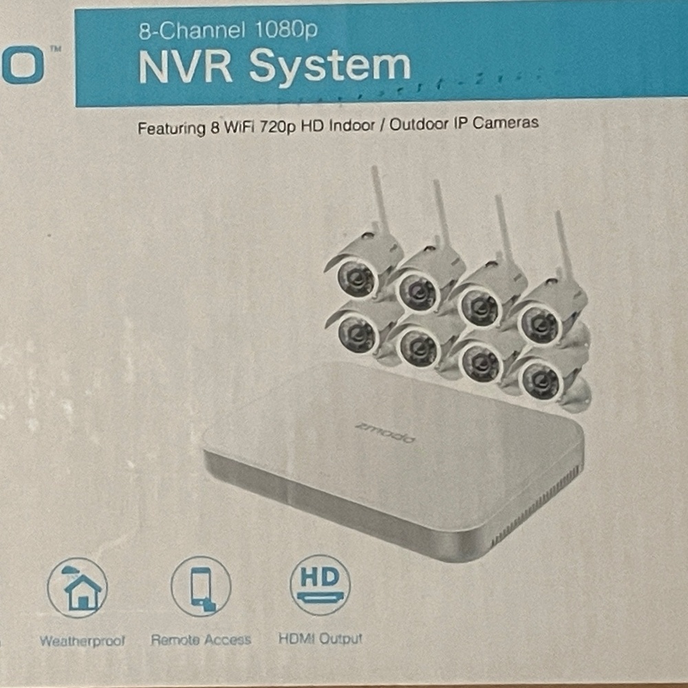 Zmodo 8-Channel NVR Security Camera System